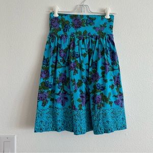 Vintage Floral Byer California Skirt